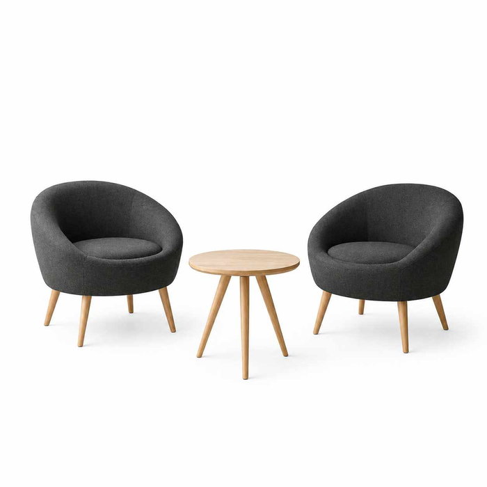 Atelier Del Sofa Cay Seti - Antracita